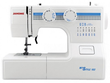 Janome MyStyle 102 электромеханическая швейная машина 